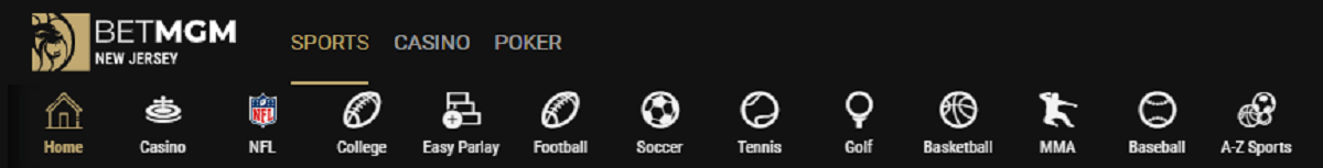 Aplicación de apuestas deportivas BetMGM