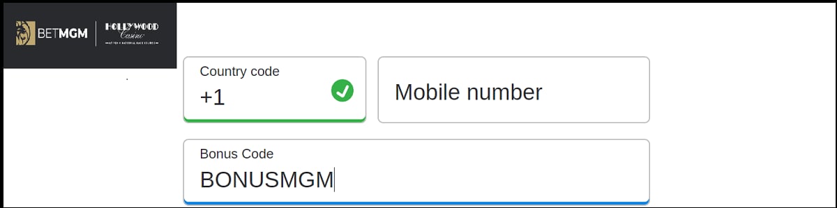BetMGM código de bono
