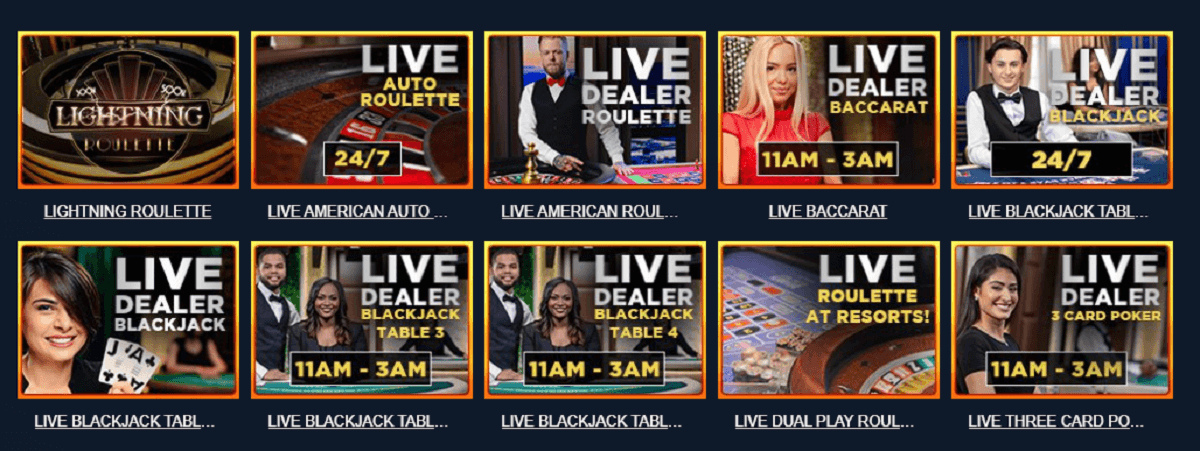 juegos de casino con live dealer