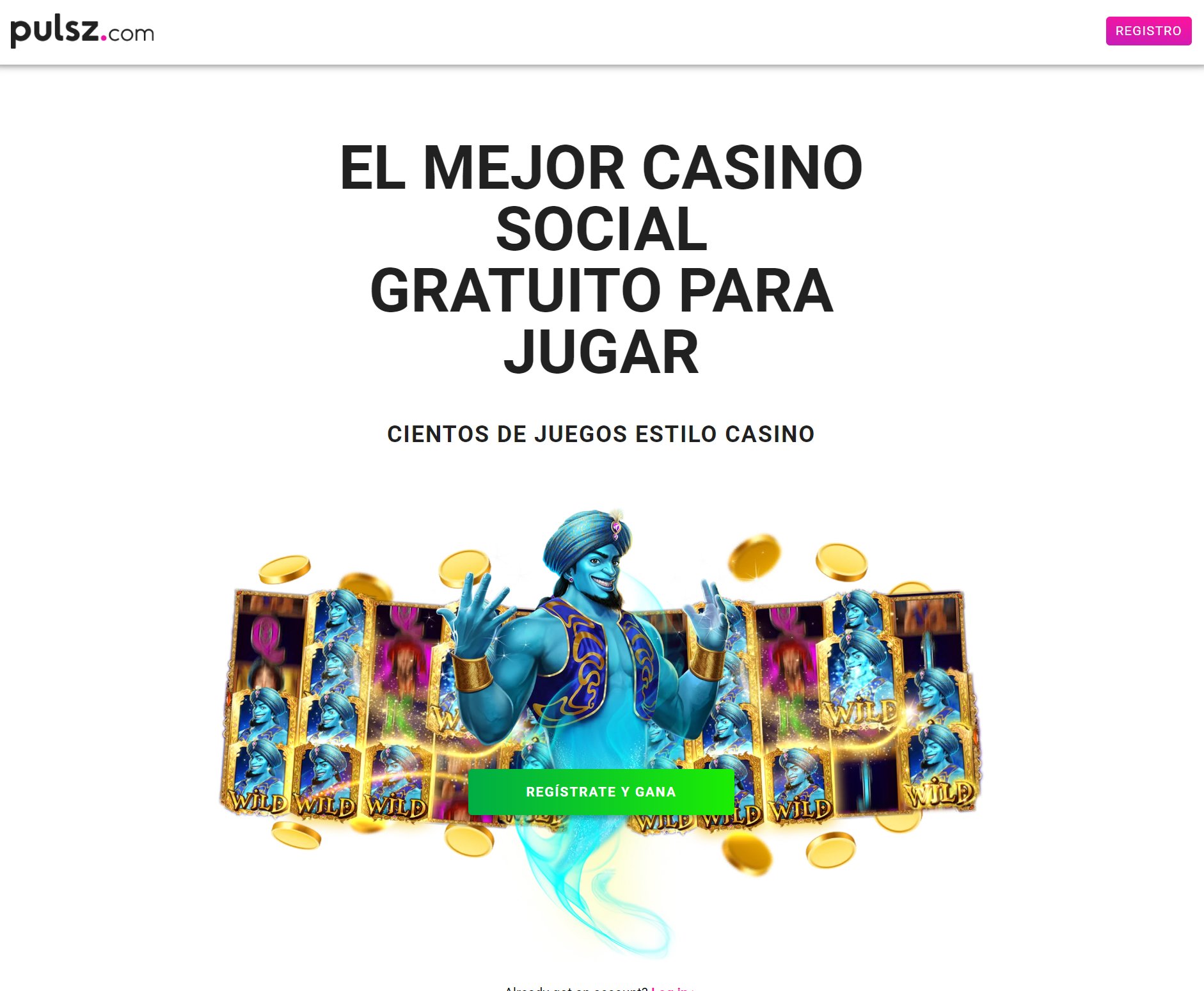 Casino Pulsz con dinero real